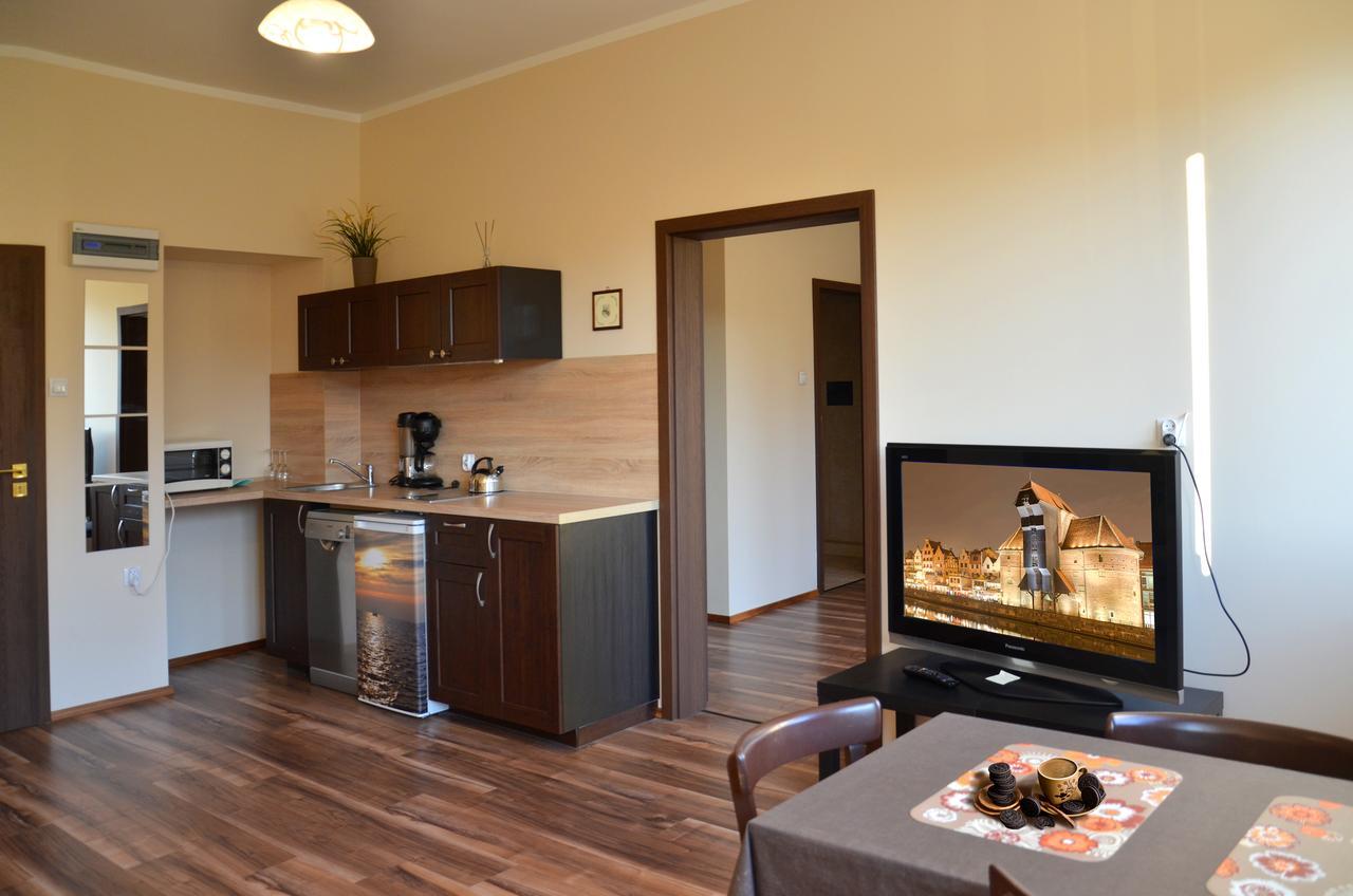 Апартаменты Carmen Apartament Centrum Гданьск Экстерьер фото